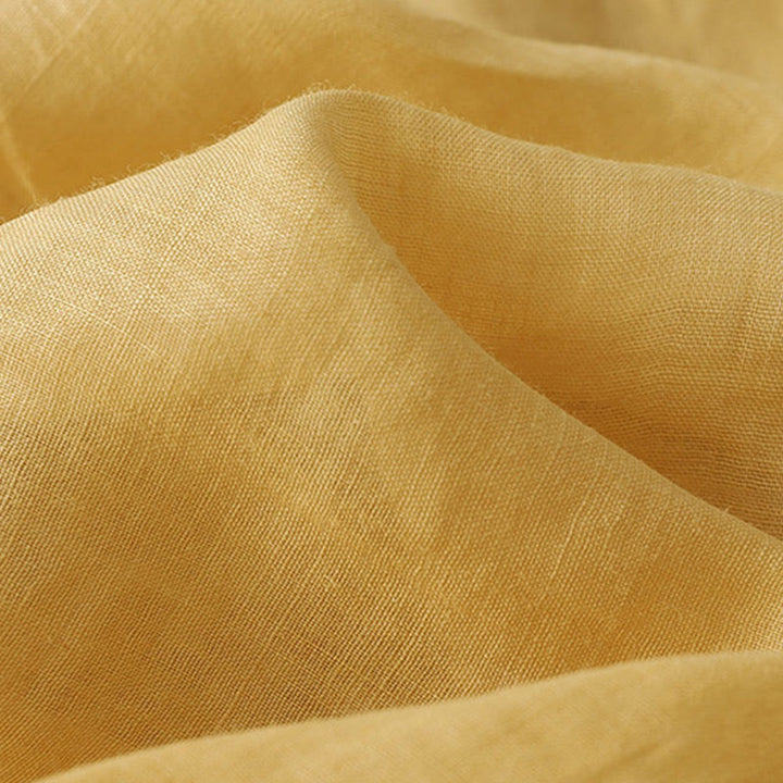 Buddha Stones Embroidery Flowers Single Breasted Women's Cotton Linen Shirt - image 12