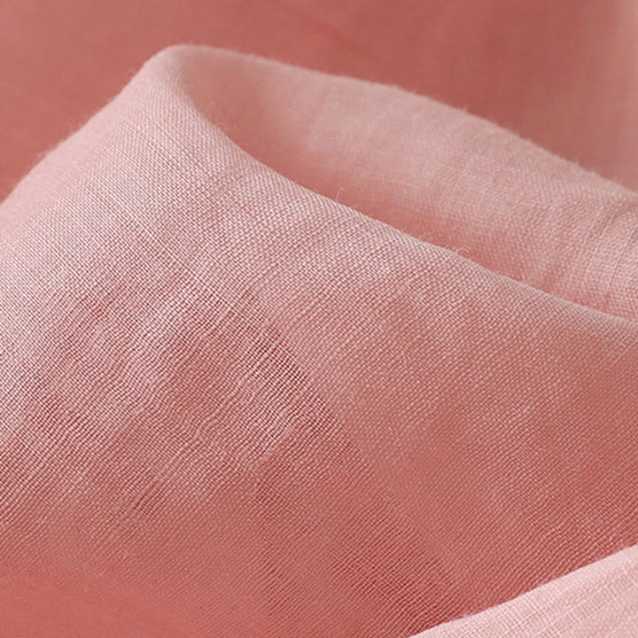 Buddha Stones Embroidery Flowers Single Breasted Women's Cotton Linen Shirt - image 34