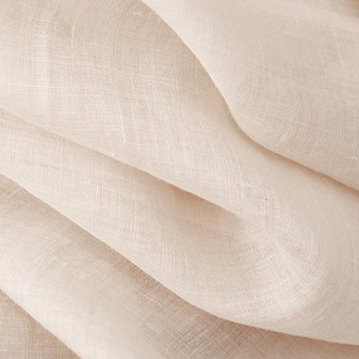 Buddha Stones Embroidery Crew Neck Pleats Women's Cotton Linen Half Sleeve T-shirt - image 8