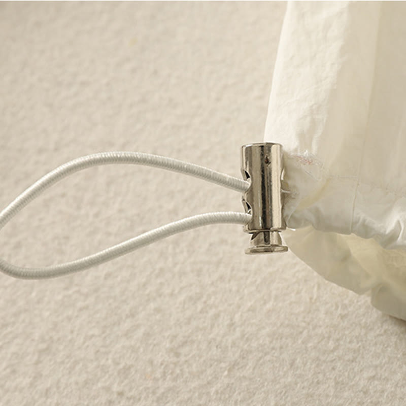 Buddha Stones Summer Vintage Plain Drawstring Cuffed Women's Pants With Pockets - image 13