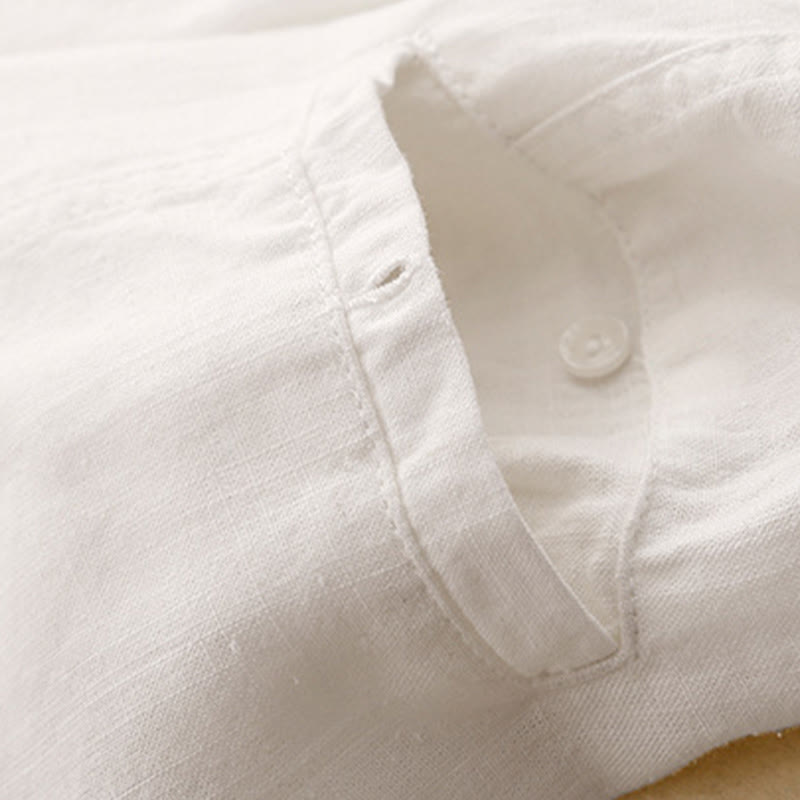 Buddha Stones Drawstring A-line Elastic Waist Cotton Women's Skirt - image 9