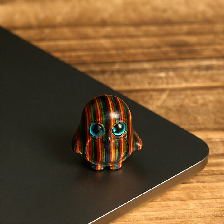 Buddha Stones "Sending Cheer and Harmony" 2Pcs Mini Penguin Decoration Includes Gift Message Card - image 10