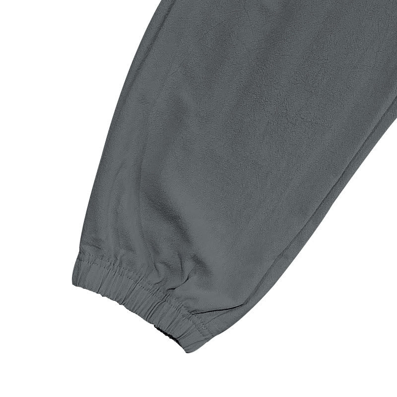 Buddha Stones Solid Color Linen Drawstring Men's Cargo Pants With Pockets - image 20