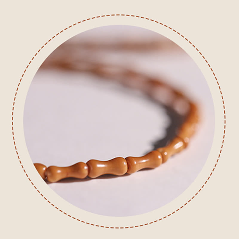 FREE Today: Inner Strength and Peace Ultra-fine Olive Pit Bracelet