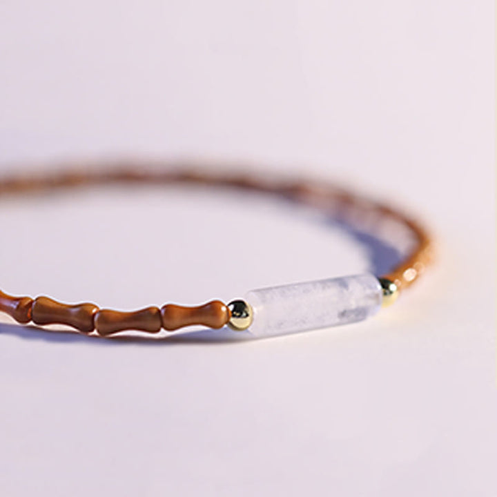 FREE Today: Inner Strength and Peace Ultra-fine Olive Pit Bracelet