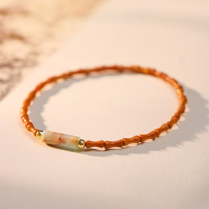FREE Today: Inner Strength and Peace Ultra-fine Olive Pit Bracelet