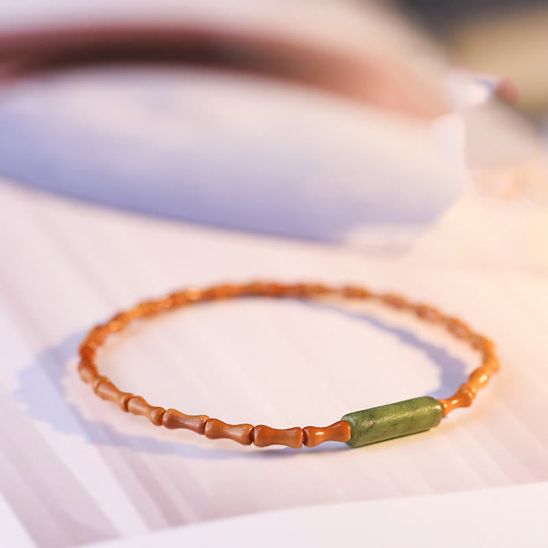 FREE Today: Inner Strength and Peace Ultra-fine Olive Pit Bracelet