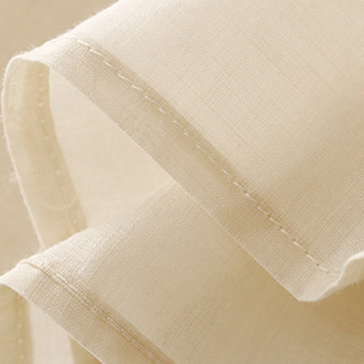 Buddha Stones Embroiderd Front Button Design Women's Cotton Three Quarter Sleeve Shirt  - image 16