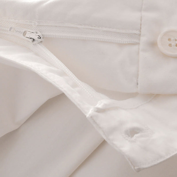 Buddha Stones Casual Plain High Waist Women's Polyester 7-8 Length Wide Leg Pants With Pockets - image 14