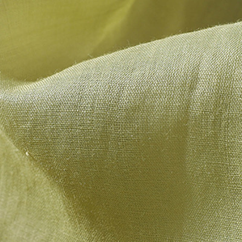 Buddha Stones Casual Drawstring Cotton Linen Ankle-Length Women's Wide Leg Pants With Pockets - image 24