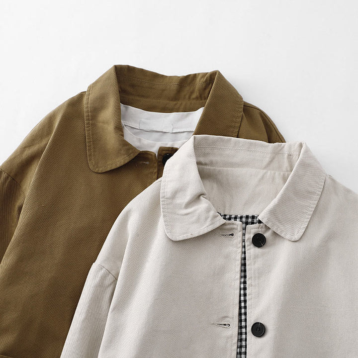Buddha Stones Commute Patchwork Design Cotton Women's Jacket With Pockets - image 14