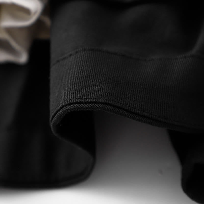 Buddha Stones Solid Color Long Sleeve Women's Cotton Jacket With Pockets - image 11