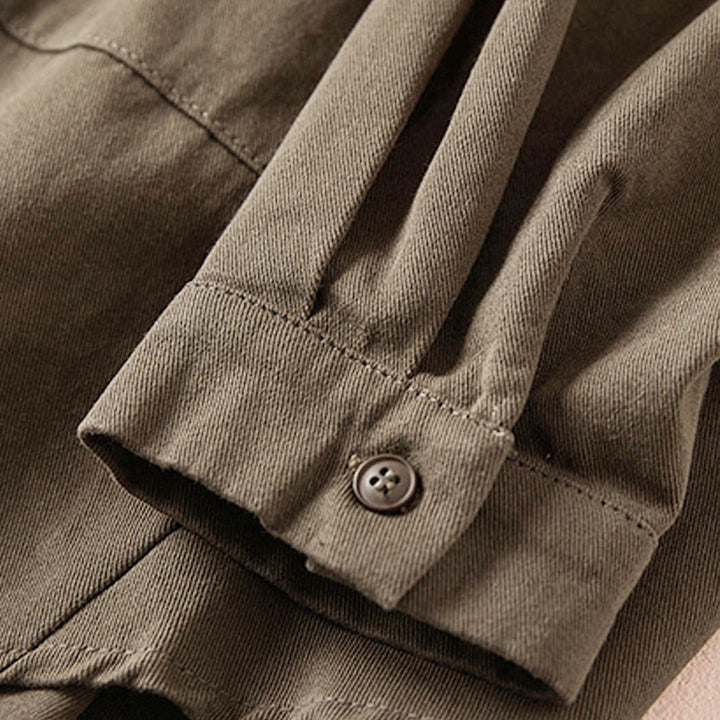 Buddha Stones Fall Irregular Design Long Sleeve Women's Cotton Linen Lapel Jacket With Pockets - image 20