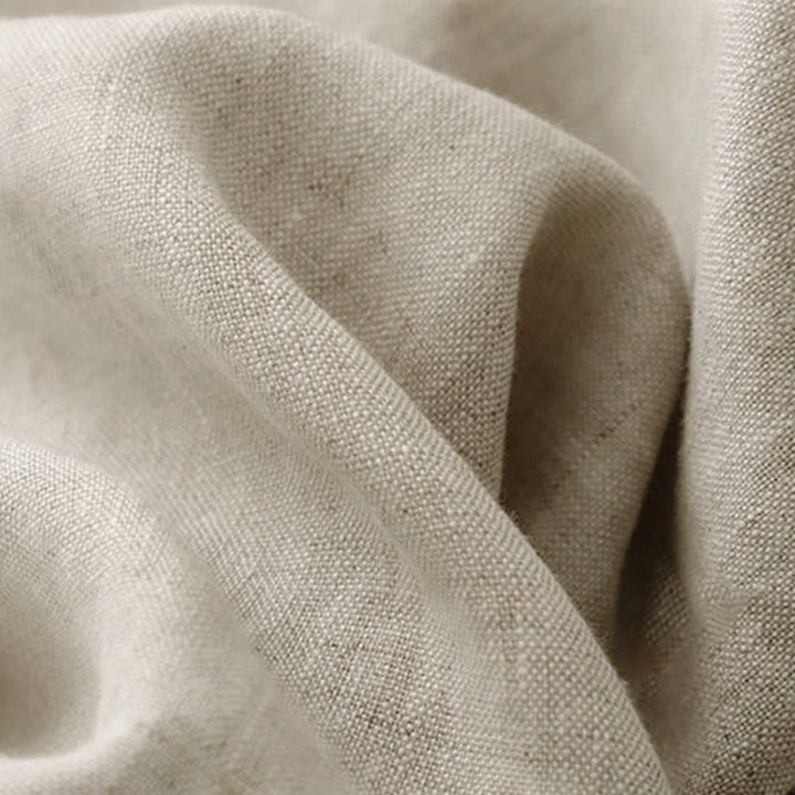 Buddha Stones Daily Solid Color Elastic Waistband Frog-Button Cotton Women's Wide Leg Pants With Pockets - image 14