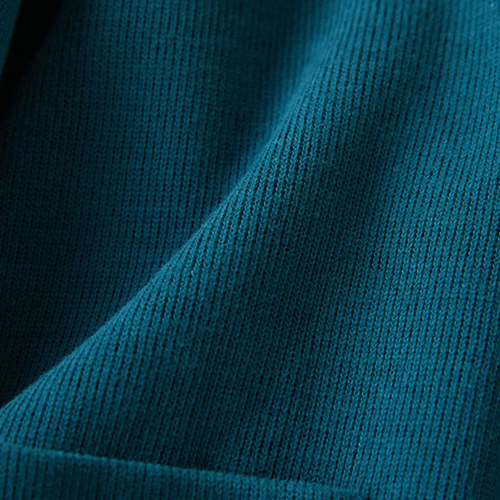 Buddha Stones Plain Buttons Women's Cotton Hooded Jacket With Pockets - image 20