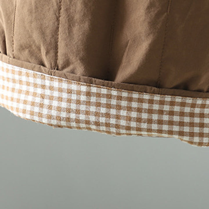 Buddha Stones Winter Plain Women's Harem Cotton Ankle-Length Pants With Pockets - image 22