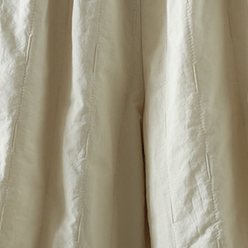 Buddha Stones Winter Plain Women's Harem Cotton Ankle-Length Pants With Pockets - image 14