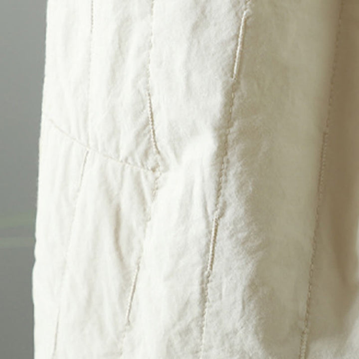 Buddha Stones Winter Plain Women's Harem Cotton Ankle-Length Pants With Pockets - image 15