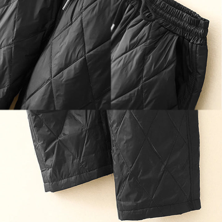 Buddha Stones Casual High Waist Drawstring Design Women's Wide Leg Cotton Pants With Pockets - image 6