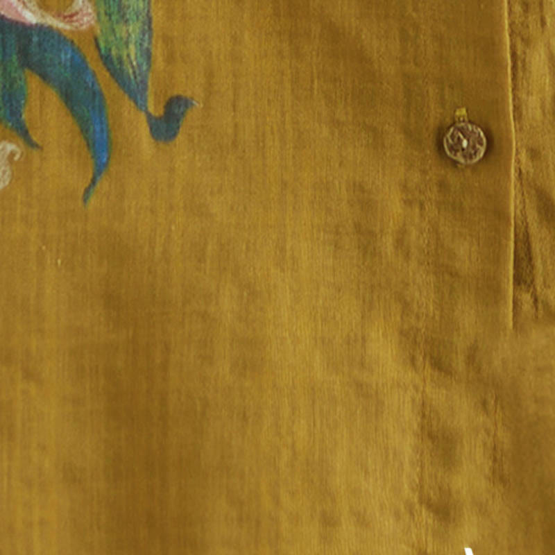 Buddha Stones Literary Artistic Flower Print Cotton Clothing - image 5