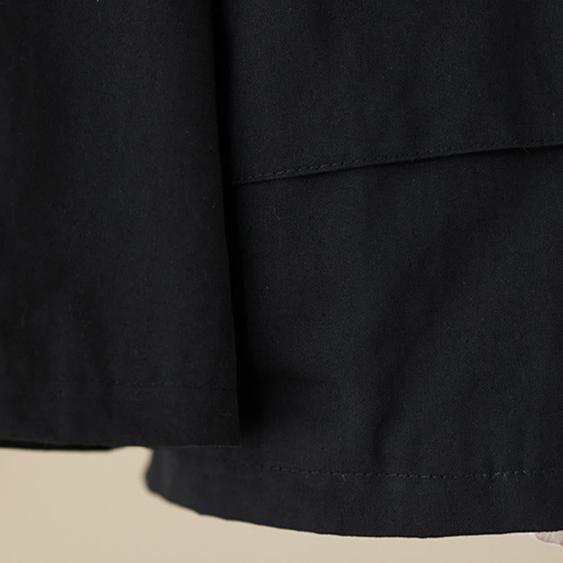 Buddha Stones Women's Plain Long Sleeve Hoodie Cotton Thermal Fleece-Lined Jacket With Pockets - image 9