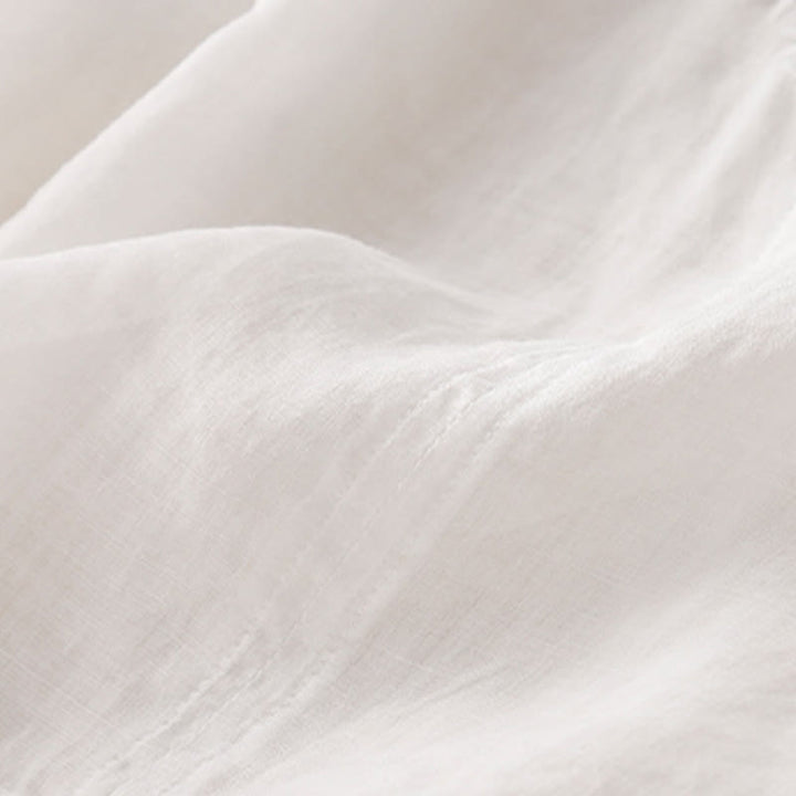 Buddha Stones V-Neck Lines Embroidery Women's Half Sleeve Shirt - image 18