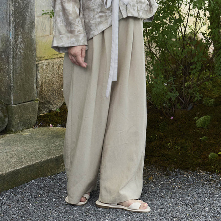 Buddha Stones Plain Ankle-Length Women's Pants With Pockets For Older Adults - image 1