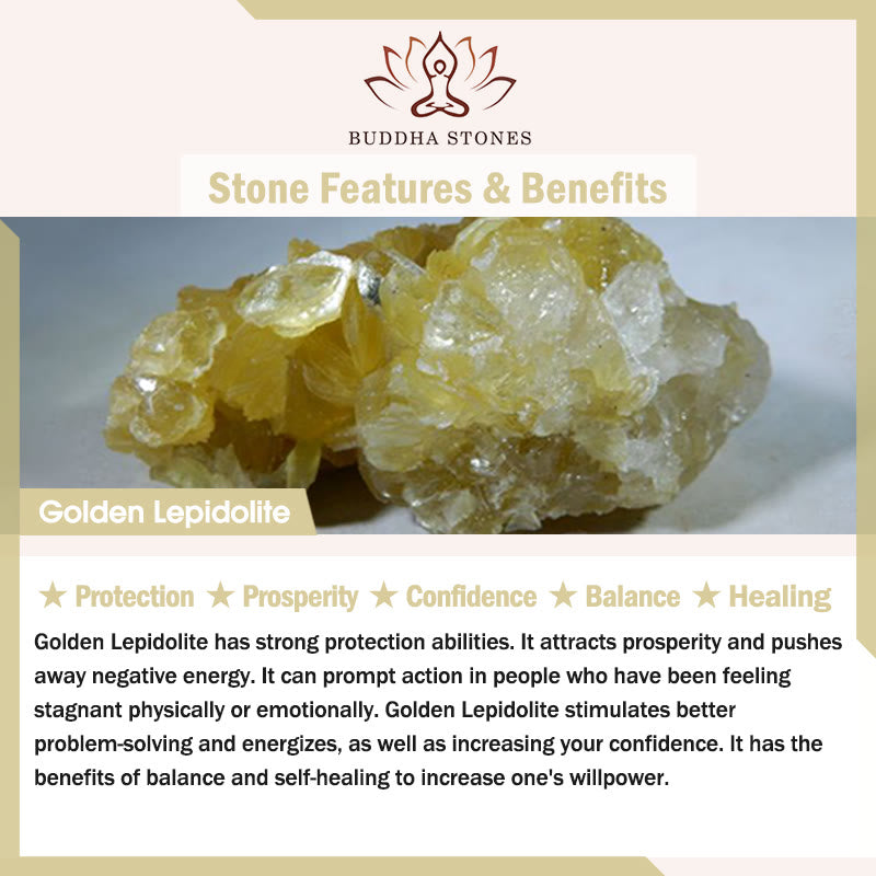 Buddha Stones 925 Sterling Silver Natural Golden Lepidolite Cat Prosperity Necklace Pendant - image 7