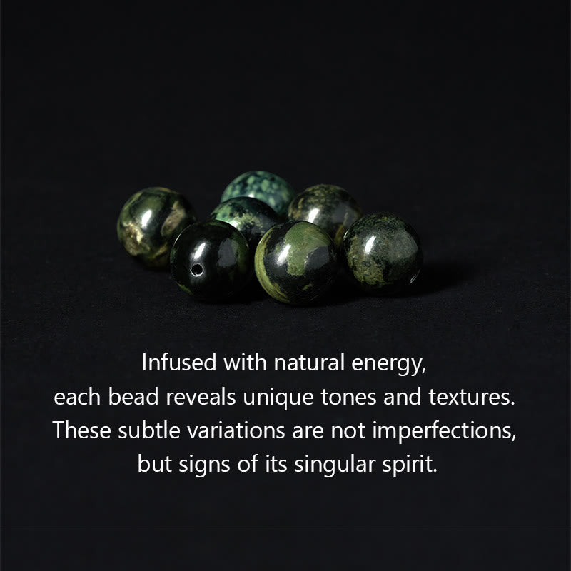 Buddha Stones Natural Grey Jasper Kambamba Jasper Citrine Horse Zodiac PiXiu Protection Bracelet - image 8