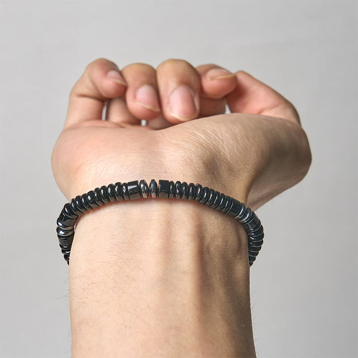 FREE Today: Strength and Luck Small Black Obsidian Green Aventurine Grey Jasper Tiger Eye Bracelet - image 3