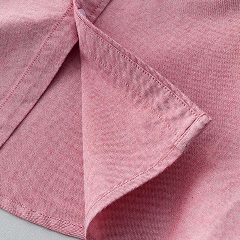 Buddha Stones Solid Color Long Sleeve Buttons Down Design Men Cotton Shirt Clothing - image 24