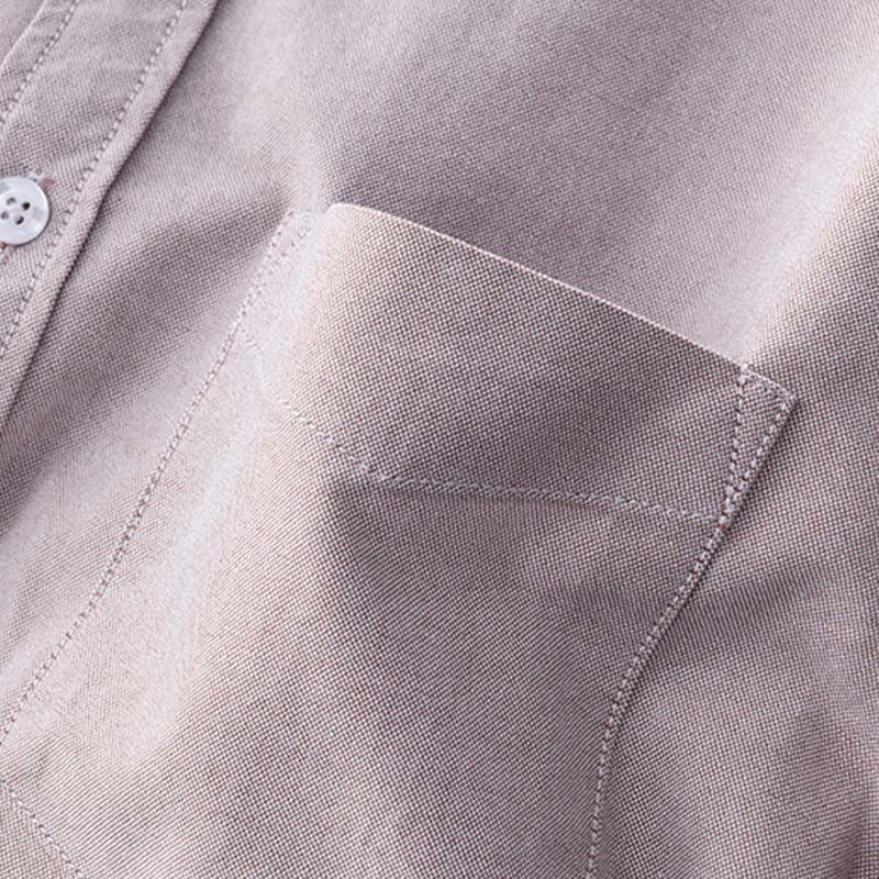 Buddha Stones Solid Color Long Sleeve Buttons Down Design Men Cotton Shirt Clothing - image 17