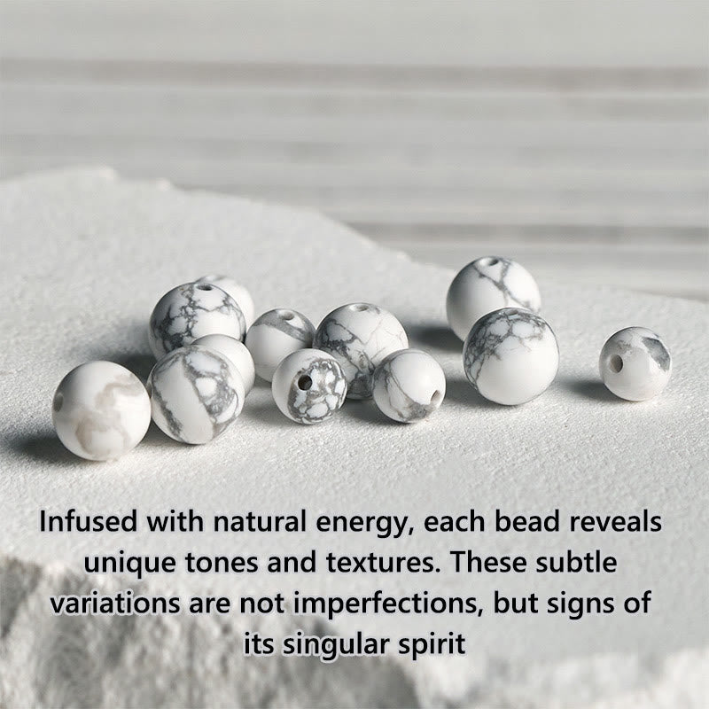 Buddha Stones 925 Sterling Silver Lotus Design Natural White Turquoise Wealth Bracelet - image 15