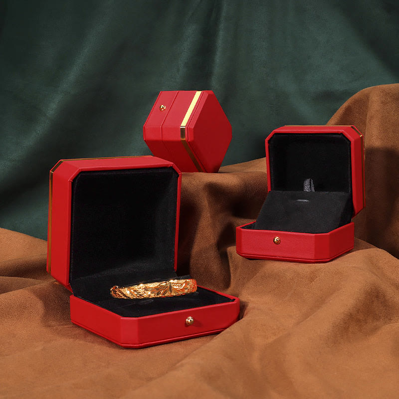 Jewelry Storage Box PU Leather Gift Box - image 19