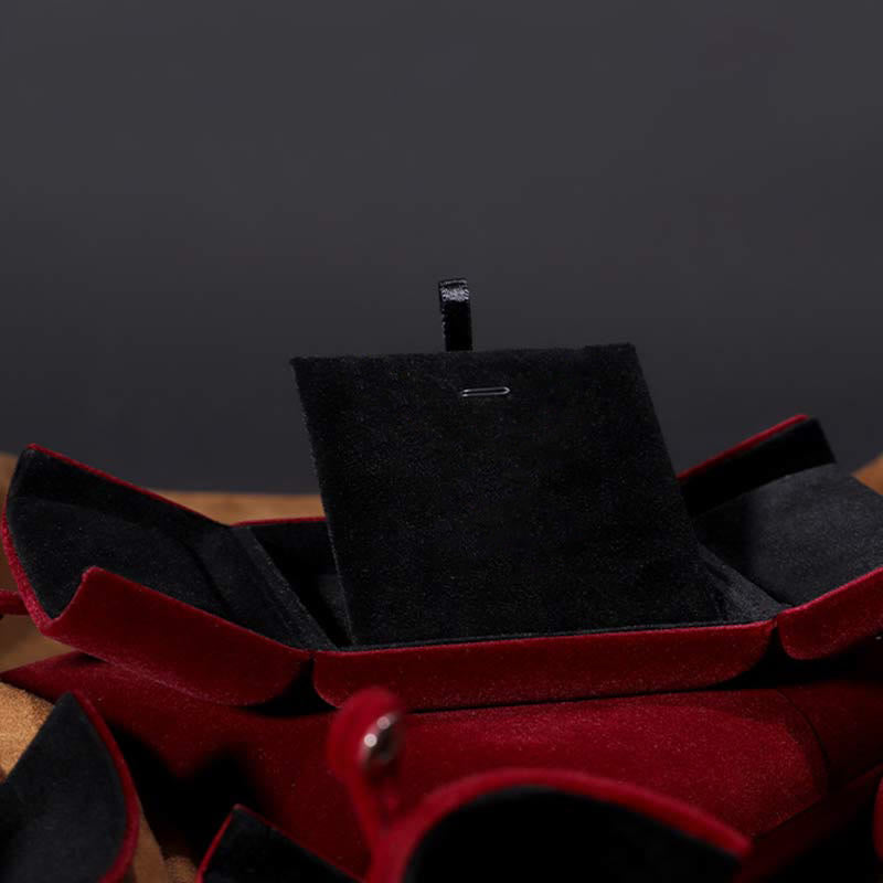 Jewelry Storage Box Flannel Gift Box - image 8