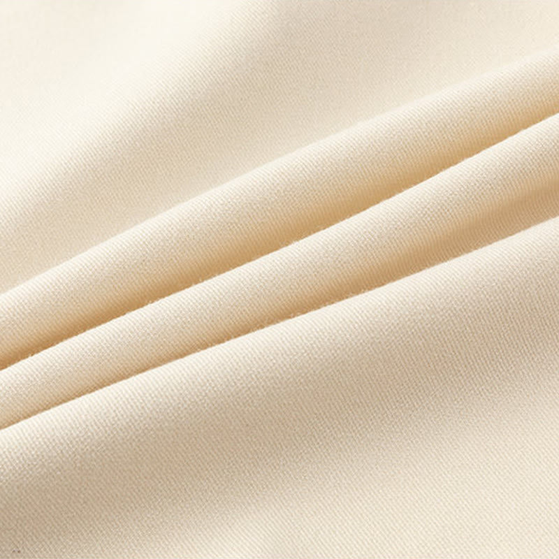 Buddha Stones Solid Fall Long Sleeve Hidden Half Button Design Men's Shirts - image 7