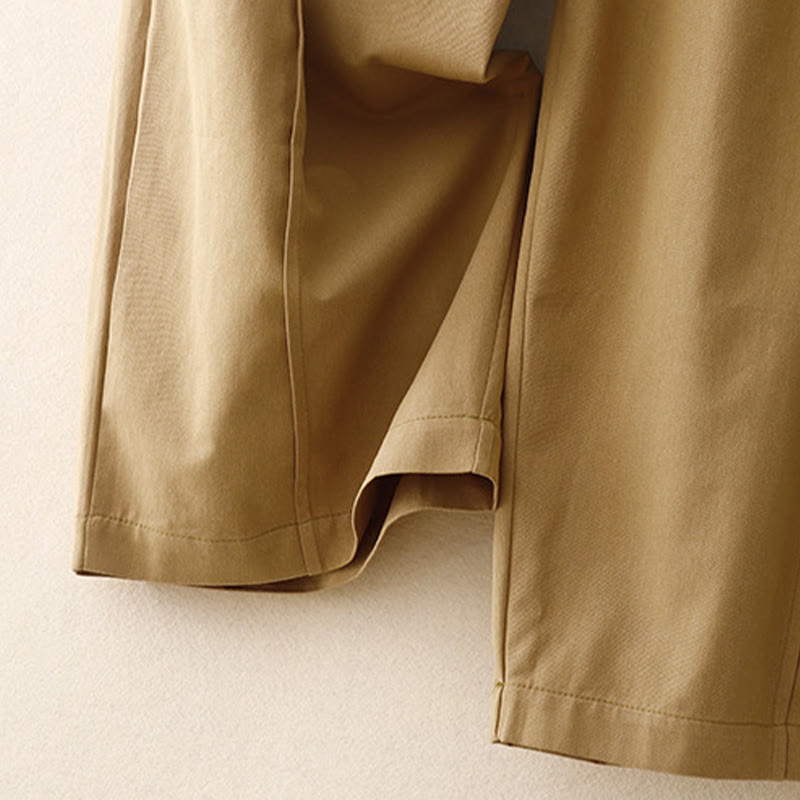 Buddha Stones Casual Rope Women's Cotton Polyester Pants With Pockets - image 2