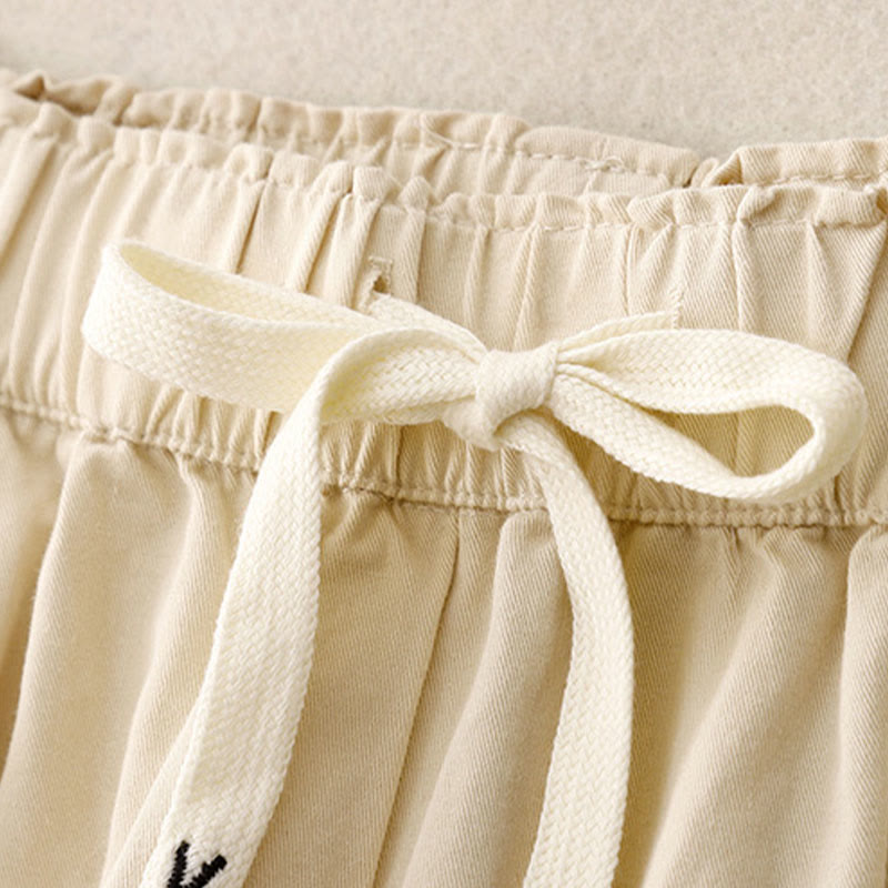 Buddha Stones Casual Rope Women's Cotton Polyester Pants With Pockets - image 8