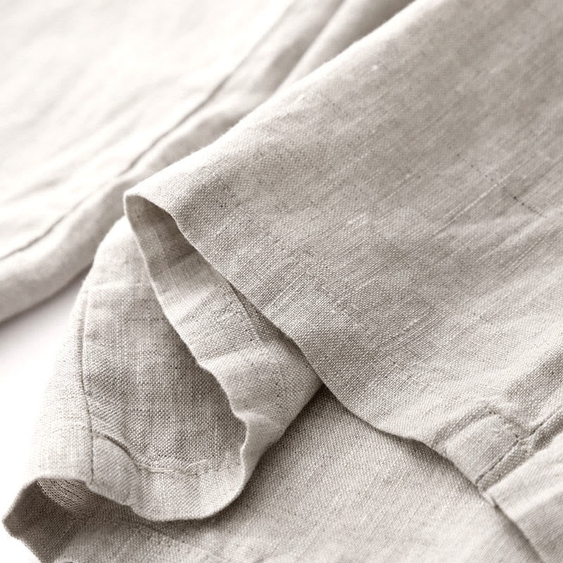 Buddha Stones Casual Solid Color Rope Women's Cotton Pants With Pockets - image 21