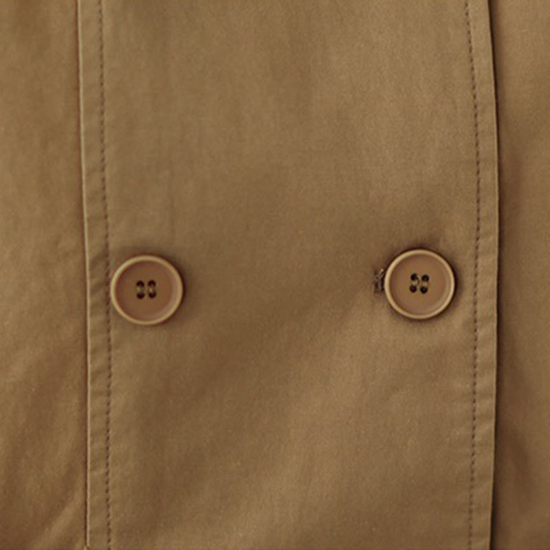 Buddha Stones Women's Long Sleeve Button Cotton Jacket - image 13