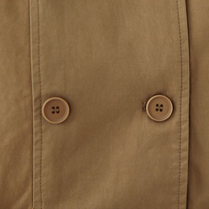 Buddha Stones Women's Long Sleeve Button Cotton Jacket - image 13