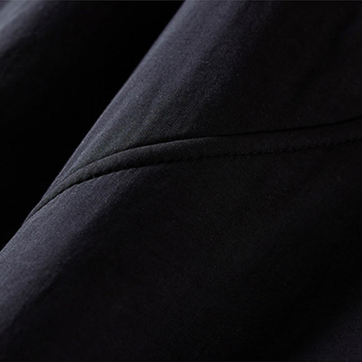 Buddha Stones Plain Cotton-padded Women's Harem Cotton Thick Pants With Pockets - image 28