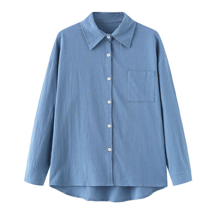 Buddha Stones 2Pcs Long Sleeve Shirt Top With Pockets Drawstring Capri Pants Meditation Cotton Clothing Women's Set - image 20