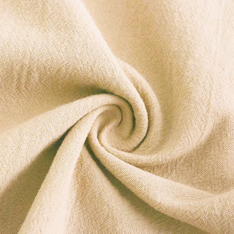 Buddha Stones 2Pcs Long Sleeve Shirt Top With Pockets Drawstring Pants Meditation Cotton Linen Clothing Women's Set - image 16