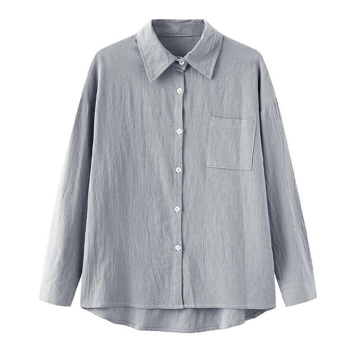 Buddha Stones 2Pcs Long Sleeve Shirt Top With Pockets Drawstring Capri Pants Meditation Cotton Clothing Women's Set - image 50