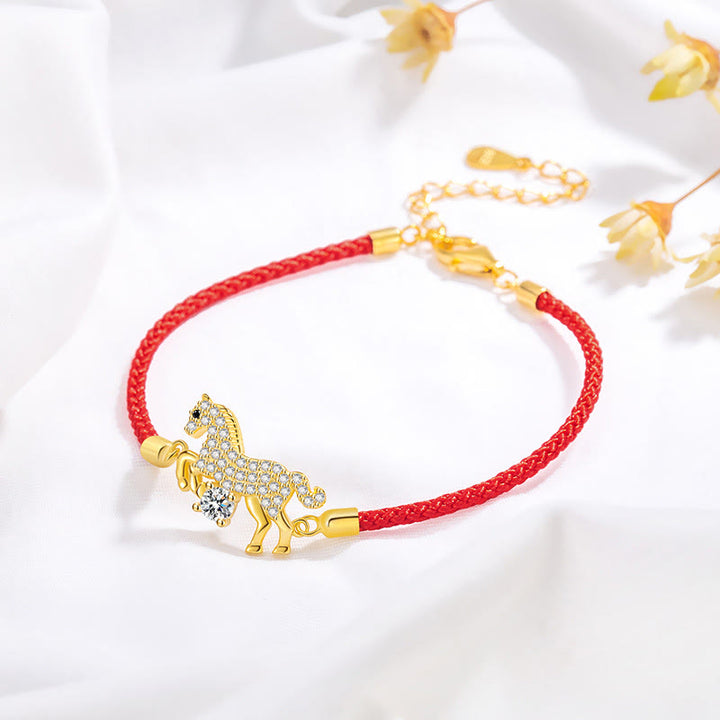 Buddha Stones "Wishing You Success & Good Luck" Year of the Horse String Includes Gift Message Card - image 10