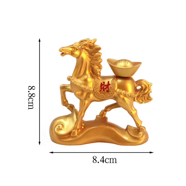 Buddha Stones "Wishing You Success and Good Fortune" Year of the Horse Decor Includes Gift Message Card - image 14