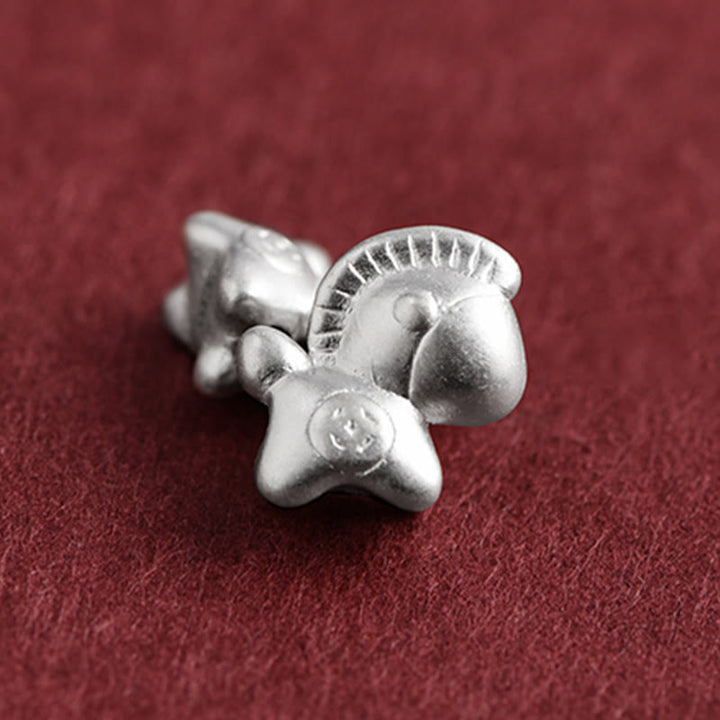 Buddha Stones Year of the Horse 999 Sterling Silver Copper Coins Luck Rope Braided Bracelet Anklet - image 14