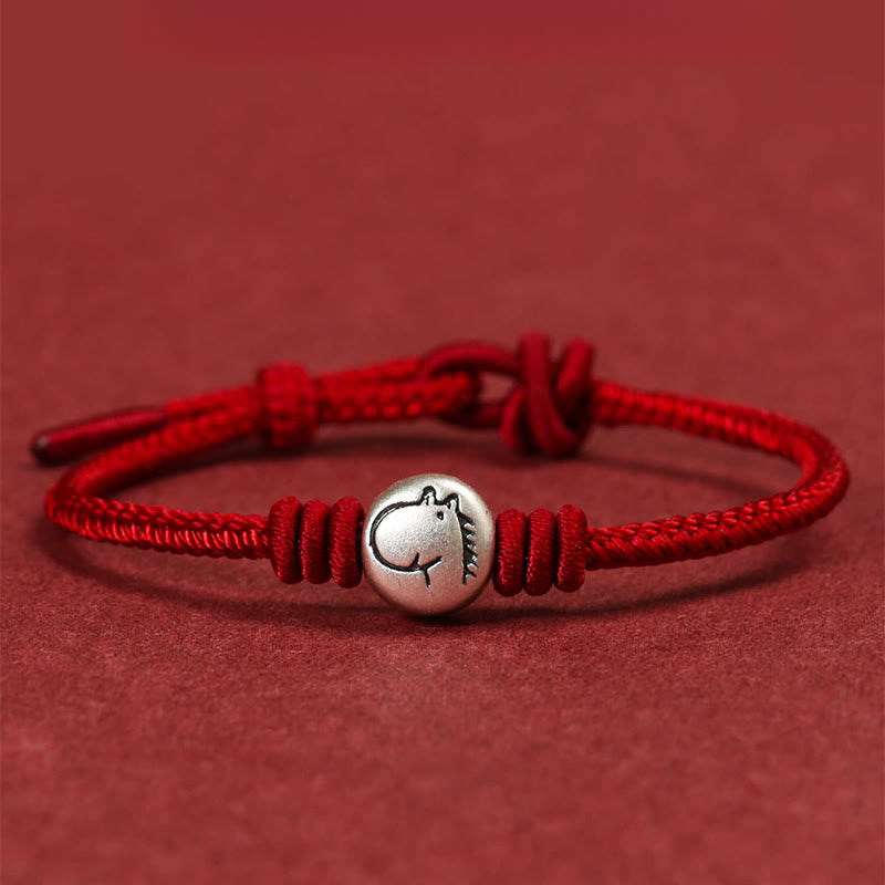 Buddha Stones "Wishing You Joy and Prosperity" Year of the Horse Bracelet Includes Gift Message Card - image 1