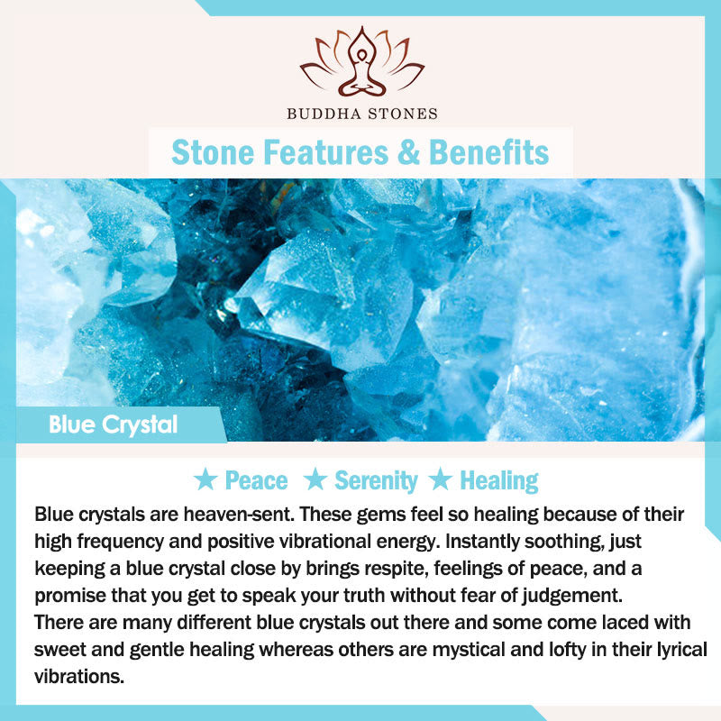 Buddha Stones Tibetan White Agate Crystal Stone Flowers Positivity Bracelet - image 19